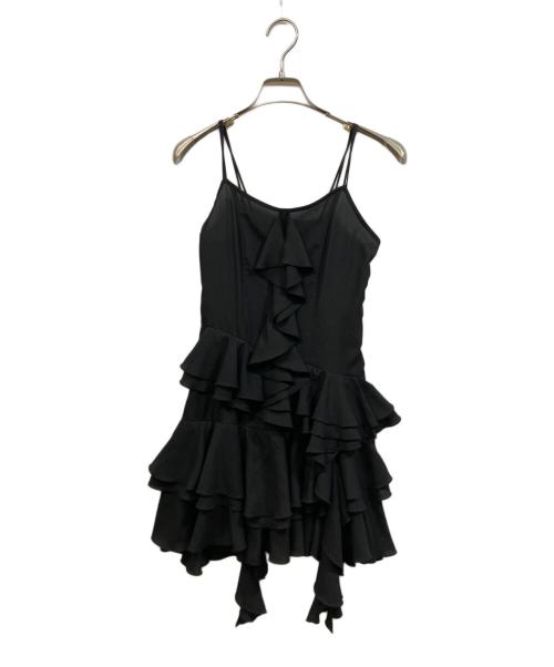 Snidel（スナイデル）Snidel (スナイデル) キャミソールワンピース ブラック サイズ:SIZE0の古着・服飾アイテム