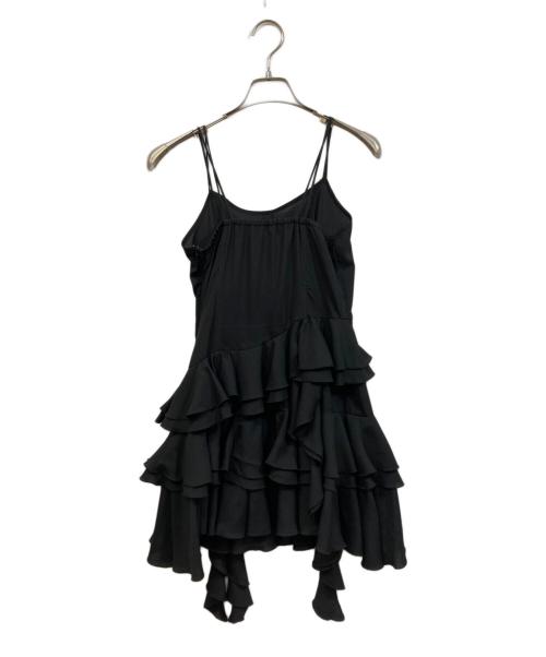 Snidel（スナイデル）Snidel (スナイデル) キャミソールワンピース ブラック サイズ:SIZE0の古着・服飾アイテム