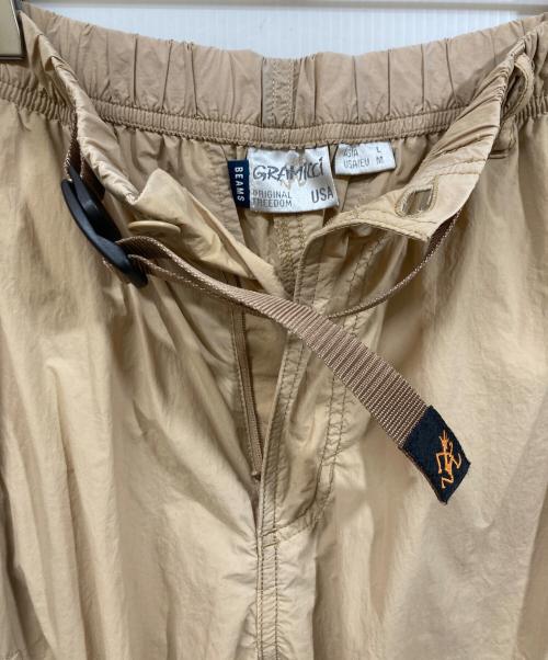 GRAMICCI（グラミチ）GRAMICCI (グラミチ) BEAMS (ビームス) 別注 6 Pocket Nylon Pants ベージュ サイズ:	SIZE Lの古着・服飾アイテム