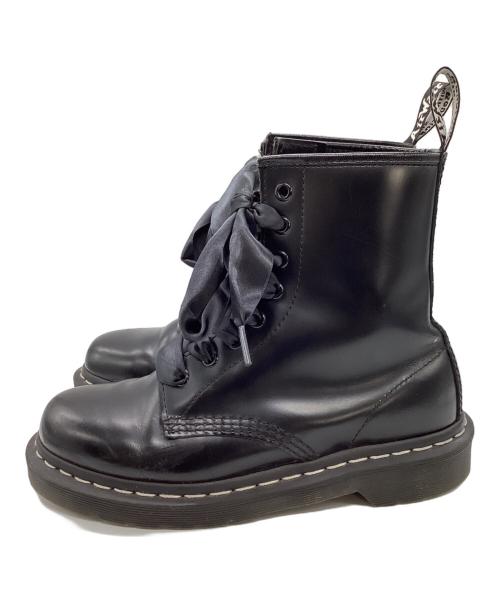 Dr.Martens（ドクターマーチン）Dr.Martens (ドクターマーチン) 8ホールブーツ ブラック サイズ:4の古着・服飾アイテム