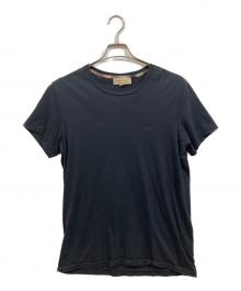 BURBERRY（バーバリー）の古着「ワンポイントTシャツ」｜ブラック