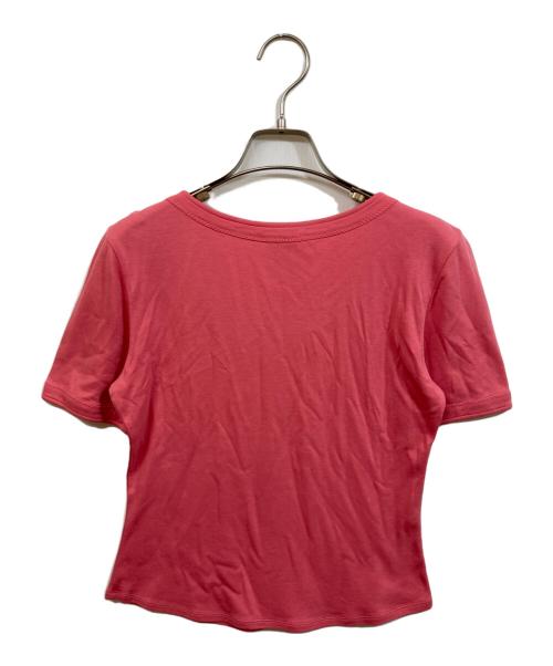 LOUIS VUITTON（ルイ ヴィトン）LOUIS VUITTON (ルイ ヴィトン) チャーム付Tシャツ ピンク サイズ:SIZE Sの古着・服飾アイテム