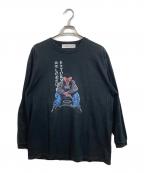 LONELY/論理×VAZVERTロンリー×バズバート）の古着「ロングスリーブTシャツ」｜ブラック