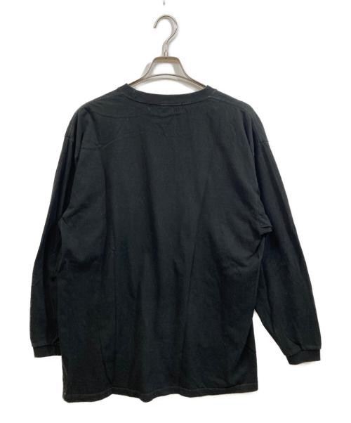 LONELY/論理（ロンリー）LONELY/論理 (ロンリー) VAZVERT (バズバート) ロングスリーブTシャツ ブラック サイズ:実寸をご確認くださいの古着・服飾アイテム