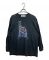 LONELY/論理（ロンリー）の古着「ロングスリーブTシャツ」｜ブラック