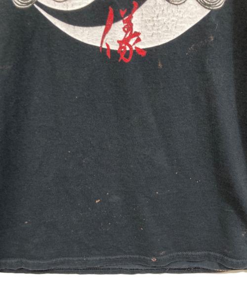 LONELY/論理（ロンリー）LONELY/論理 (ロンリー) グラフィックロングスリーブTシャツ ブラック サイズ:実寸をご確認くださいの古着・服飾アイテム