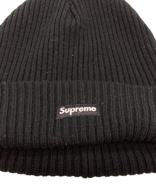 SUPREME（シュプリーム）SUPREME (シュプリーム) Ribbed Small Box Logo Beanie ブラックの古着・服飾アイテム