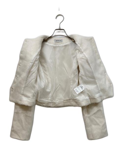 BUBBLES（バブルス）BUBBLES (バブルス) メルトンセットアップ ホワイト サイズ:	SIZE Freeの古着・服飾アイテム