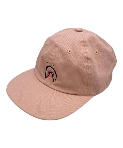 A BATHING APE（アベイシングエイプ）A BATHING APE (アベイシングエイプ) SHARK CAP ピンクの古着・服飾アイテム