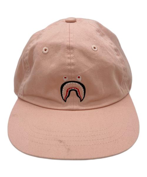 A BATHING APE（アベイシングエイプ）A BATHING APE (アベイシングエイプ) SHARK CAP ピンクの古着・服飾アイテム