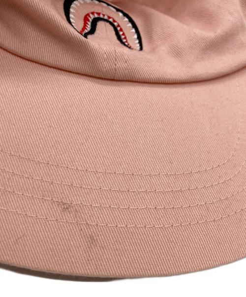 A BATHING APE（アベイシングエイプ）A BATHING APE (アベイシングエイプ) SHARK CAP ピンクの古着・服飾アイテム