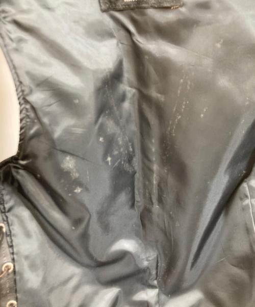 Schott（ショット）Schott (ショット) レザー ベスト ブラック サイズ:SIZE Sの古着・服飾アイテム
