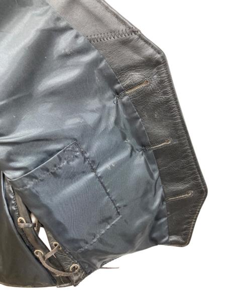 Schott（ショット）Schott (ショット) レザー ベスト ブラック サイズ:SIZE Sの古着・服飾アイテム