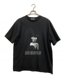 GOD SELECTION XXX（ゴッド セレクション トリプルエックス）の古着「プリントTシャツ」｜ブラック
