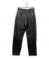 ECHTES LEDER (エヒテス レーダァ) レザーパンツ ブラック サイズ:	SIZE 42：6000円