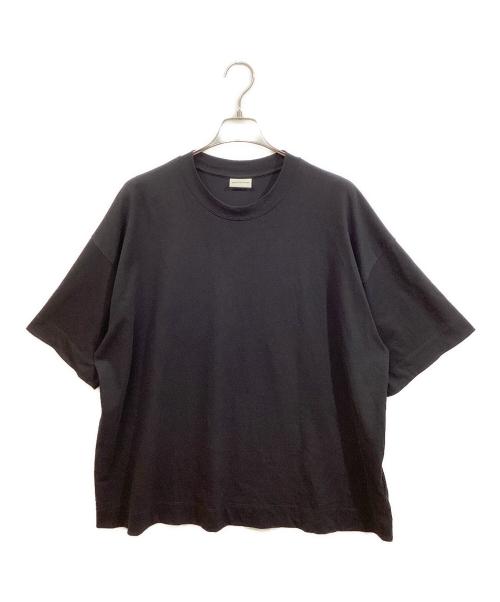 DRIES VAN NOTEN（ドリスヴァンノッテン）DRIES VAN NOTEN (ドリスヴァンノッテン) HENO  オーバーサイズTシャツ ブラック サイズ:Lの古着・服飾アイテム