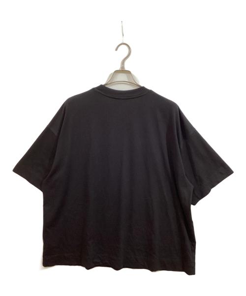 DRIES VAN NOTEN（ドリスヴァンノッテン）DRIES VAN NOTEN (ドリスヴァンノッテン) HENO  オーバーサイズTシャツ ブラック サイズ:Lの古着・服飾アイテム
