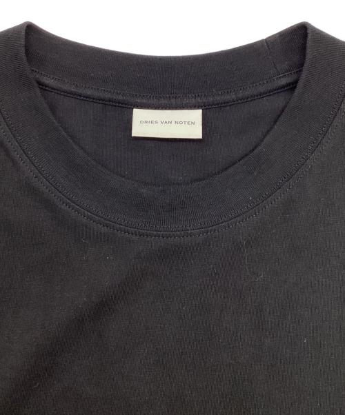 DRIES VAN NOTEN（ドリスヴァンノッテン）DRIES VAN NOTEN (ドリスヴァンノッテン) HENO  オーバーサイズTシャツ ブラック サイズ:Lの古着・服飾アイテム