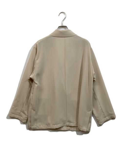 SLOBE IENA（スローブ イエナ）SLOBE IENA (スローブ イエナ) ウォッシャブルシアーポリオーバージャケット ベージュ サイズ:	SIZE 36の古着・服飾アイテム