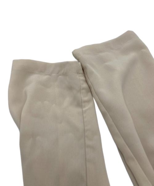 SLOBE IENA（スローブ イエナ）SLOBE IENA (スローブ イエナ) ウォッシャブルシアーポリオーバージャケット ベージュ サイズ:	SIZE 36の古着・服飾アイテム