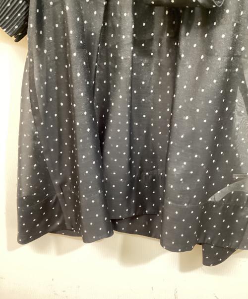 CELFORD（セルフォード）CELFORD (セルフォード) バックリボンシアーブラウス ブラック サイズ:SIZE 36の古着・服飾アイテム