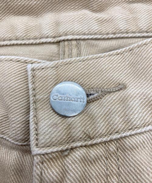 CarHartt（カーハート）CarHartt (カーハート) ワイドデニムパンツ ベージュ サイズ:30×32の古着・服飾アイテム