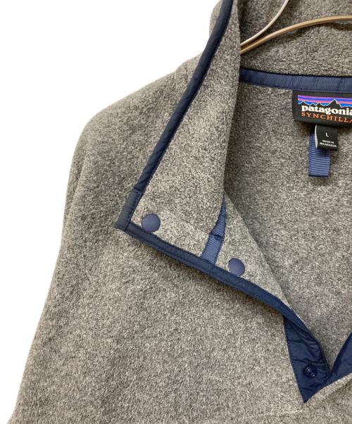Patagonia（パタゴニア）Patagonia (パタゴニア) シンチラスナップT グレー サイズ:SIZE Lの古着・服飾アイテム