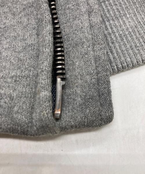 GIORGIO ARMANI（ジョルジオアルマーニ）GIORGIO ARMANI (ジョルジオアルマーニ) スウェットブルゾン グレー サイズ:	SIZE 56の古着・服飾アイテム