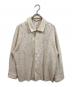 CLANE（クラネ）の古着「CURTAIN LACE SLIT SHIRT」｜アイボリー