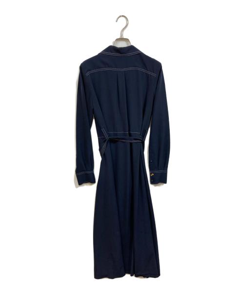 Diagram（ダイアグラム）Diagram (ダイアグラム) ブラウスワンピース ネイビー サイズ:	SIZE 36の古着・服飾アイテム