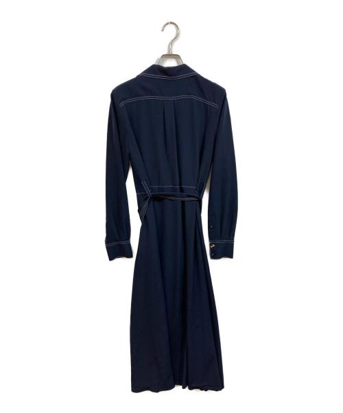 Diagram（ダイアグラム）Diagram (ダイアグラム) ブラウスワンピース ネイビー サイズ:	SIZE 36の古着・服飾アイテム