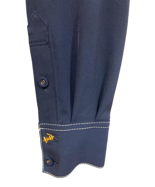Diagram（ダイアグラム）Diagram (ダイアグラム) ブラウスワンピース ネイビー サイズ:	SIZE 36の古着・服飾アイテム