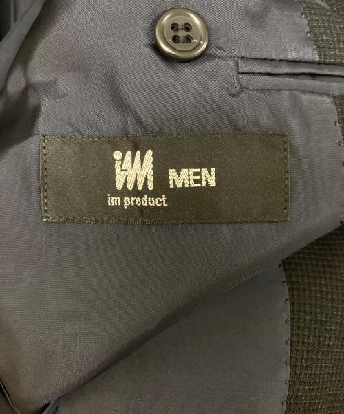 im product（アイムプロダクト）im product (アイムプロダクト) 3Bジャケット ブラック サイズ:38の古着・服飾アイテム