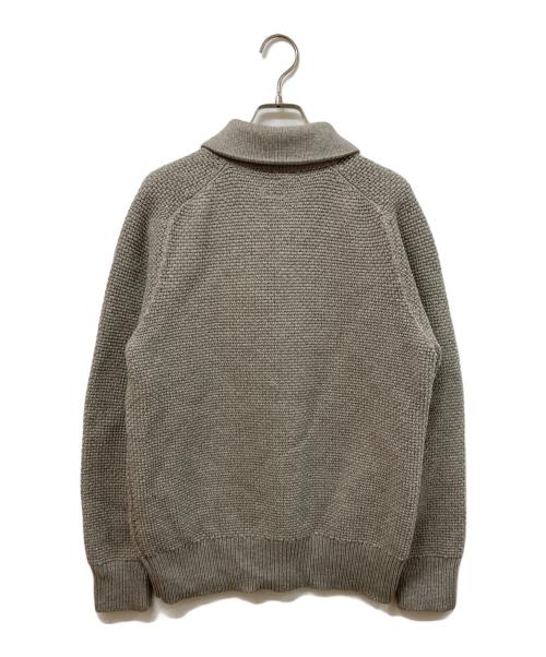C.P COMPANY（シーピーカンパニー）C.P COMPANY (シーピーカンパニー) ショールカラーニット グレー サイズ:SIZE 48の古着・服飾アイテム