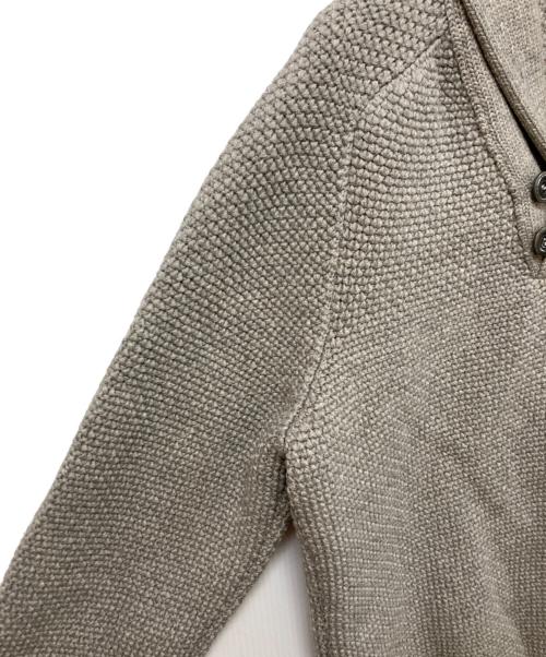C.P COMPANY（シーピーカンパニー）C.P COMPANY (シーピーカンパニー) ショールカラーニット グレー サイズ:SIZE 48の古着・服飾アイテム