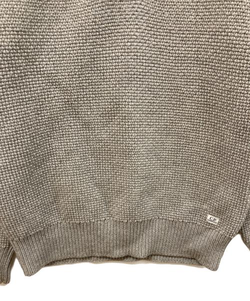 C.P COMPANY（シーピーカンパニー）C.P COMPANY (シーピーカンパニー) ショールカラーニット グレー サイズ:SIZE 48の古着・服飾アイテム