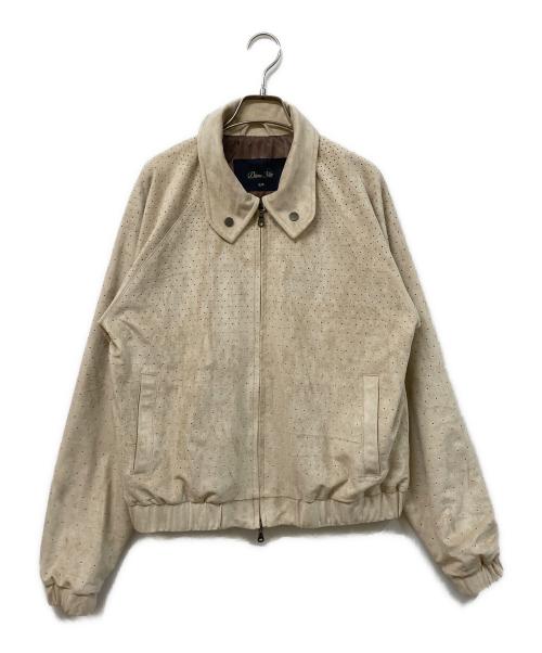 Dime（ダイム）Dime (ダイム) Perforated FauxSuedeJacket アイボリー サイズ:SIZE Sの古着・服飾アイテム