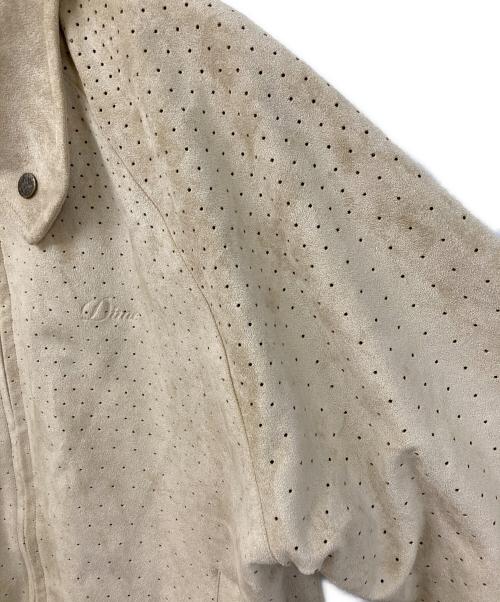 Dime（ダイム）Dime (ダイム) Perforated FauxSuedeJacket アイボリー サイズ:SIZE Sの古着・服飾アイテム