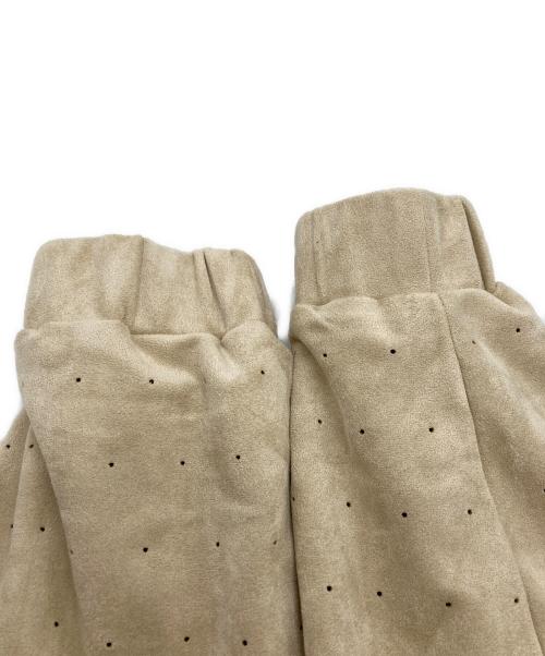 Dime（ダイム）Dime (ダイム) Perforated FauxSuedeJacket アイボリー サイズ:SIZE Sの古着・服飾アイテム
