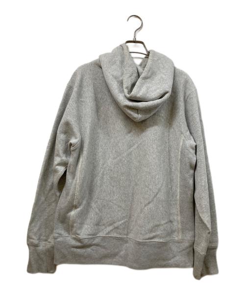 Champion REVERSE WEAVE（チャンピオン リバース ウィーブ）Champion REVERSE WEAVE (チャンピオン リバース ウィーブ) プルオーバーパーカー グレー サイズ:Lの古着・服飾アイテム