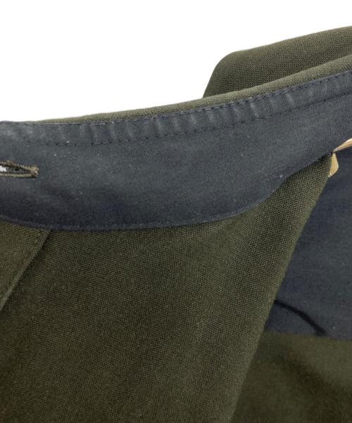 sacai（サカイ）sacai (サカイ) Suiting Mix Shirt グリーン×ネイビー サイズ:	SIZE 2の古着・服飾アイテム
