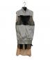 sacai（サカイ）の古着「ドッキング レース シフォン ハイブリッド ノースリーブ ワンピース」｜グレー