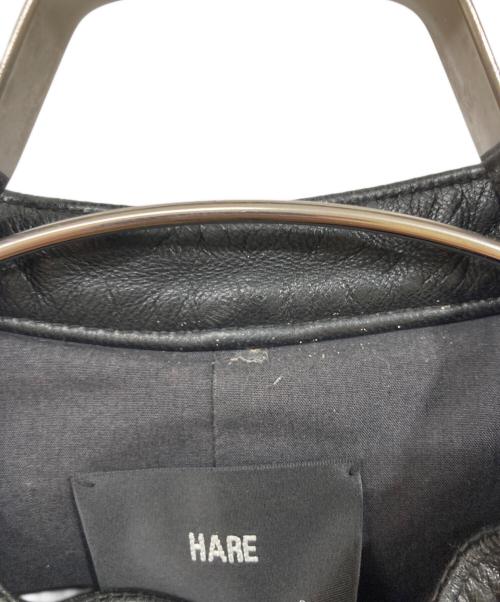 HARE（ハレ）HARE (ハレ) シングルライダースジャケット ブラック サイズ:SIZE Sの古着・服飾アイテム