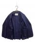 La TOTALITE (ラ ト―タリテ) 麻レーヨンダブルブレストジャケット ネイビー サイズ:SIZE 38：7000円