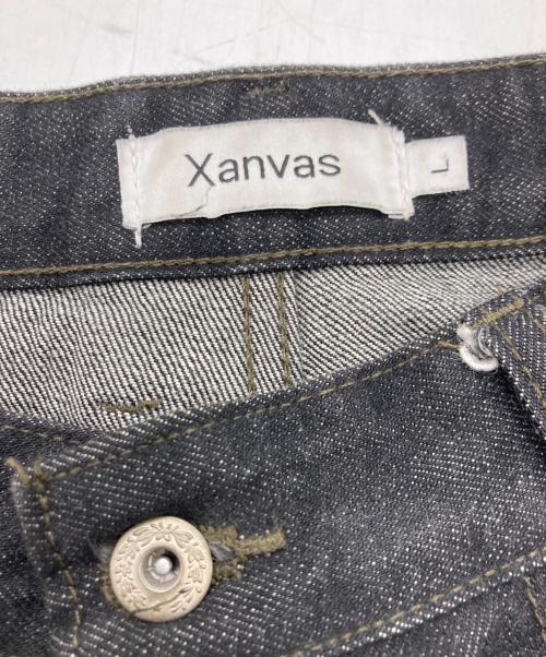 xanvas（ザンバス）XANVAS (ザンバス) デニムパンツ ブラック サイズ:	SIZE Lの古着・服飾アイテム