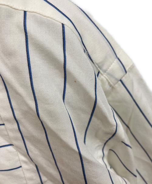 POLO RALPH LAUREN（ポロ・ラルフローレン）POLO RALPH LAUREN (ポロ・ラルフローレン) バンドカラー プルオーバーシャツ ホワイト サイズ:SIZE Lの古着・服飾アイテム