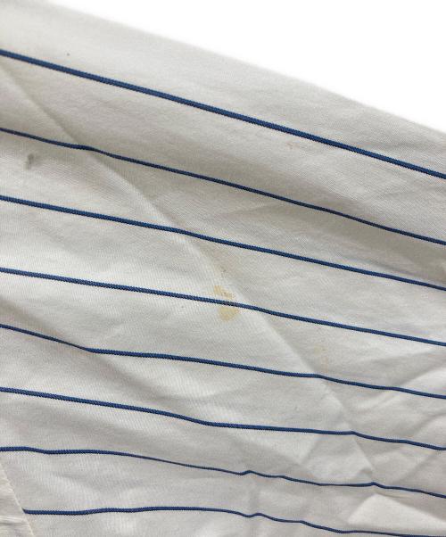 POLO RALPH LAUREN（ポロ・ラルフローレン）POLO RALPH LAUREN (ポロ・ラルフローレン) バンドカラー プルオーバーシャツ ホワイト サイズ:SIZE Lの古着・服飾アイテム