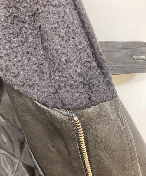 glamb（グラム）glamb (グラム) レザーコート ブラック サイズ:SIZE 1の古着・服飾アイテム