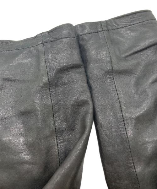 glamb（グラム）glamb (グラム) レザーコート ブラック サイズ:SIZE 1の古着・服飾アイテム