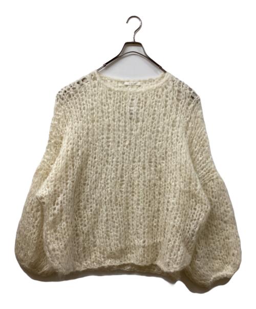 Plage（プラージュ）Plage (プラージュ) モヘア混ニット ホワイト サイズ:SIZE Freeの古着・服飾アイテム